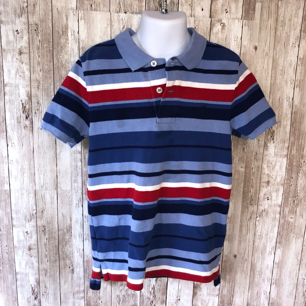 Polo Ralph Lauren Boys Striped Polo Shirt Size 6